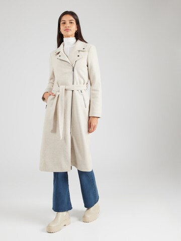 Manteau mi-saison 'ONLAUGUSTA' ONLY en gris : devant