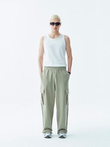 VAMOS CLO Loosefit Παντελόνι 'Inglewood' σε πράσινο