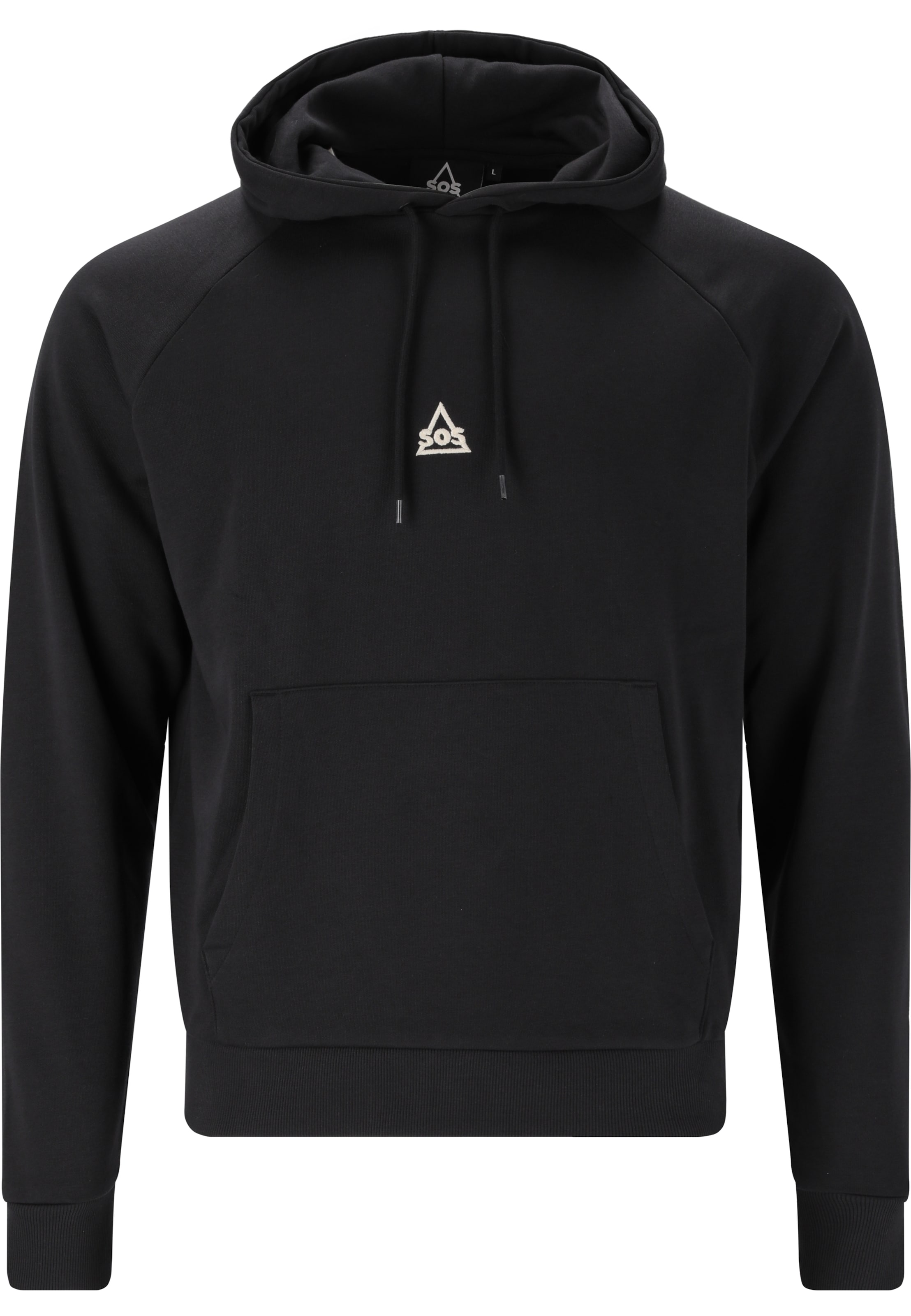 SOS Sweatshirt 'Majella' in Schwarz: Vorderseite