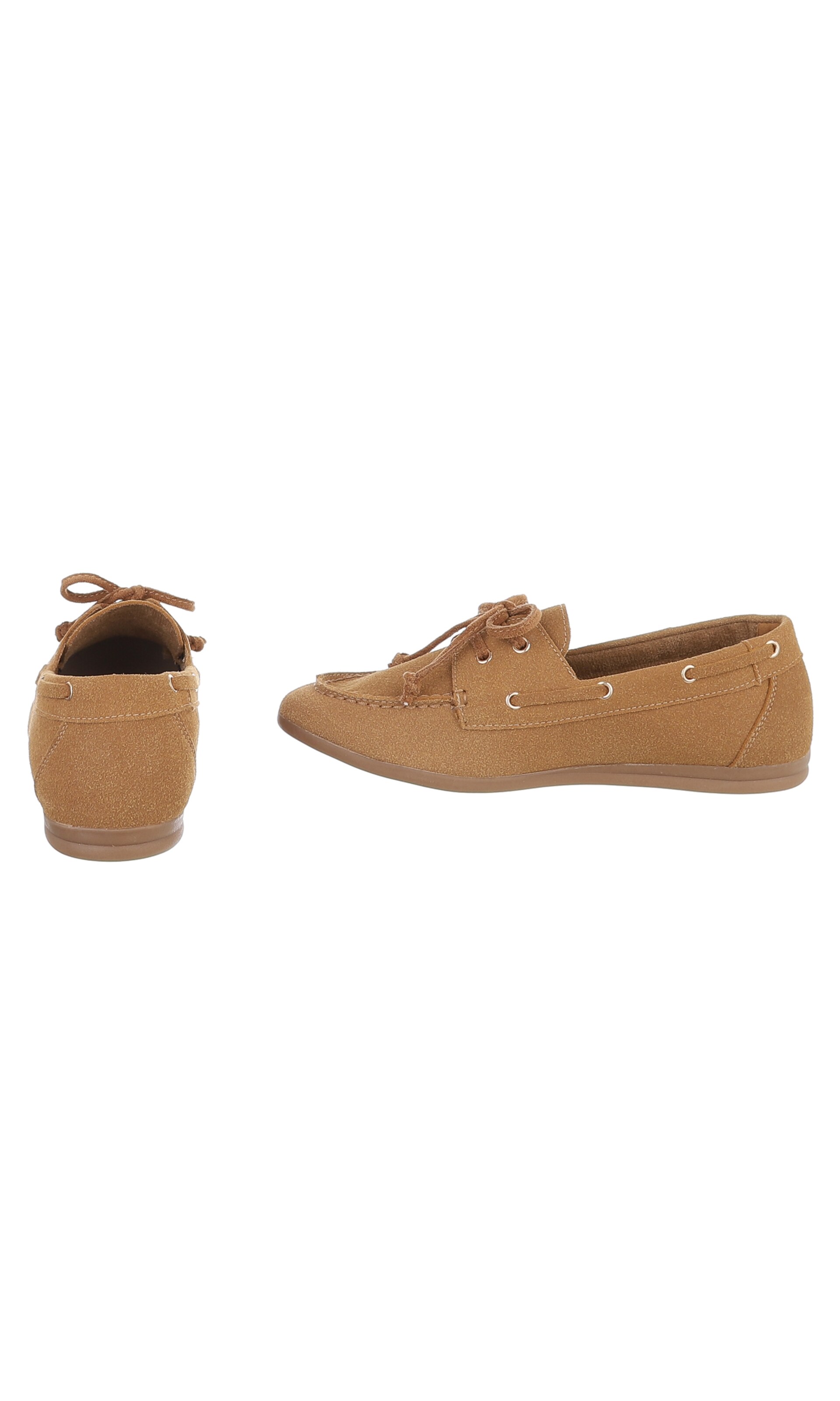 Ital-Design Moccasins in Beige