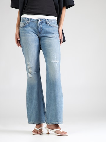 WEEKDAY Bootcut Jeans i blå: forside