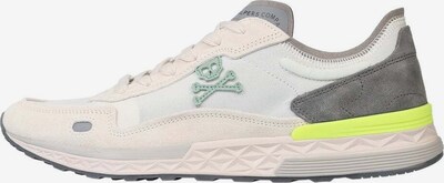 Scalpers Låg sneaker 'Moon' i beige / oliv / mint / neongrön, Produktvy