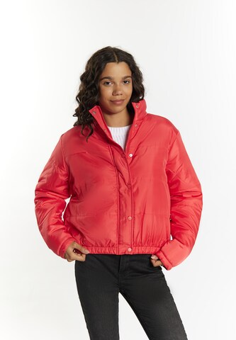 MYMO Between-Season Jacket in Red: front