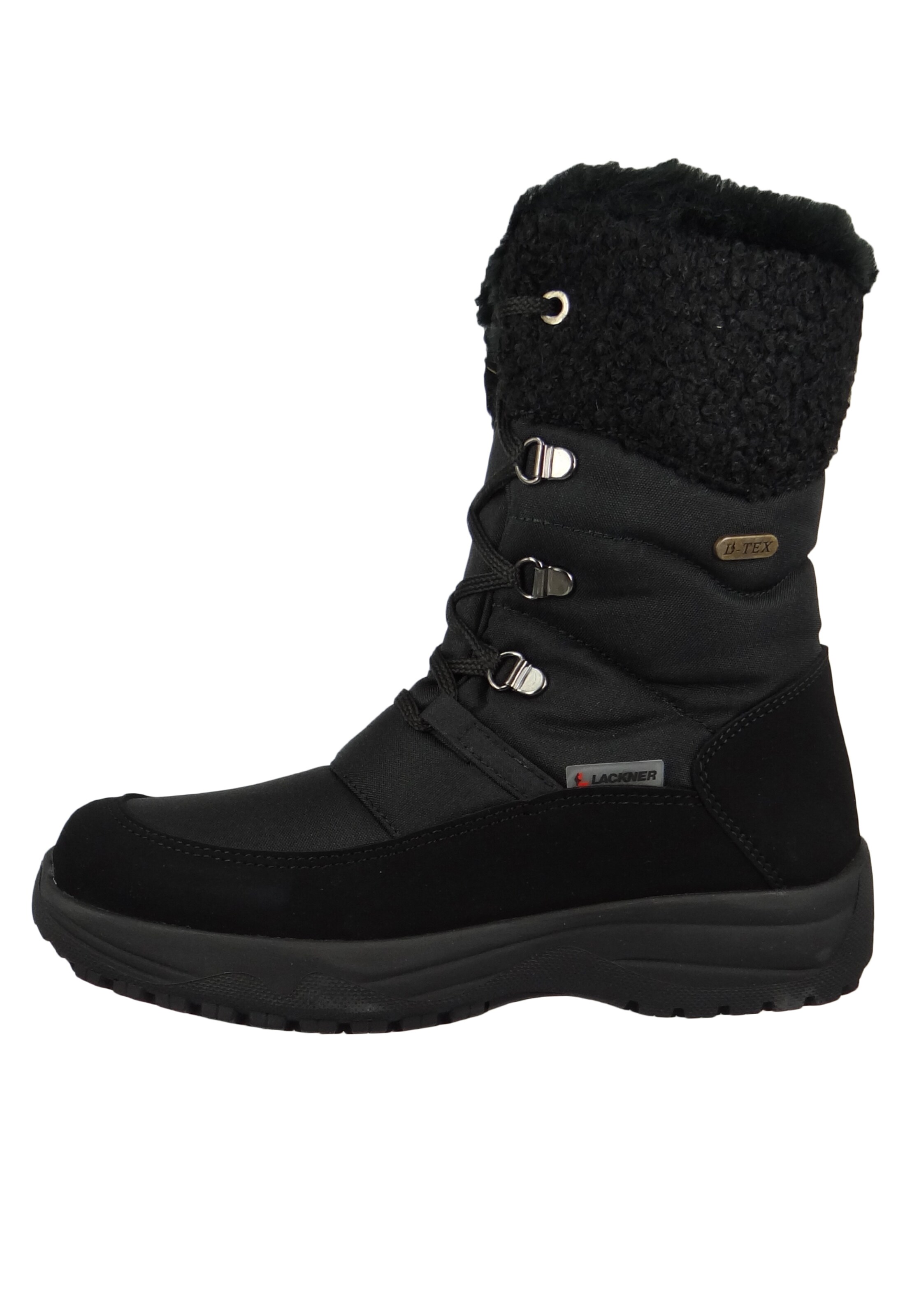 Lackner - Botas de neve 'Erika' em preto: frente