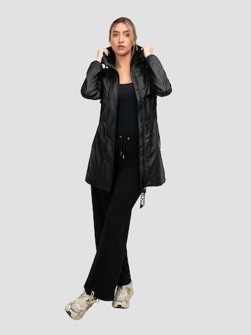 Giacca per outdoor ' Aurora-Regenmantel mit Cape ' di JACK1T in nero