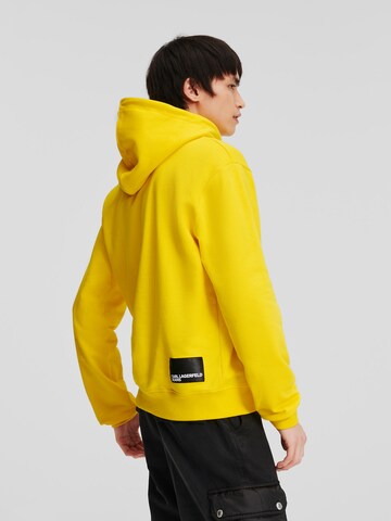 Felpa di KARL LAGERFELD JEANS in giallo