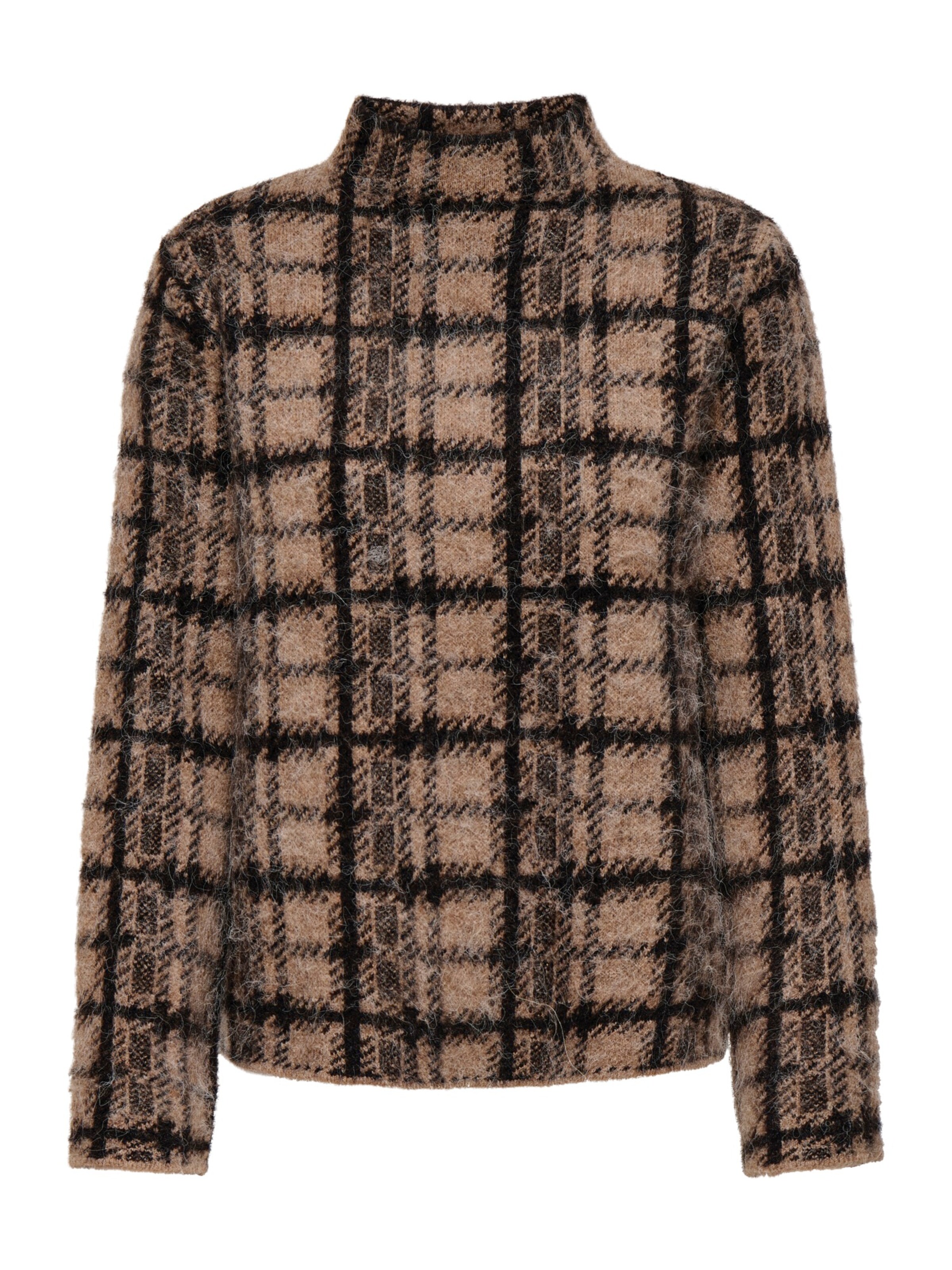 ONLY Pullover 'ONLLouise' i lysebrun / sort, Produktvisning