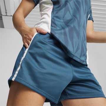 mėlyna PUMA Standartinis Sportinės kelnės 'Individual Blaze'
