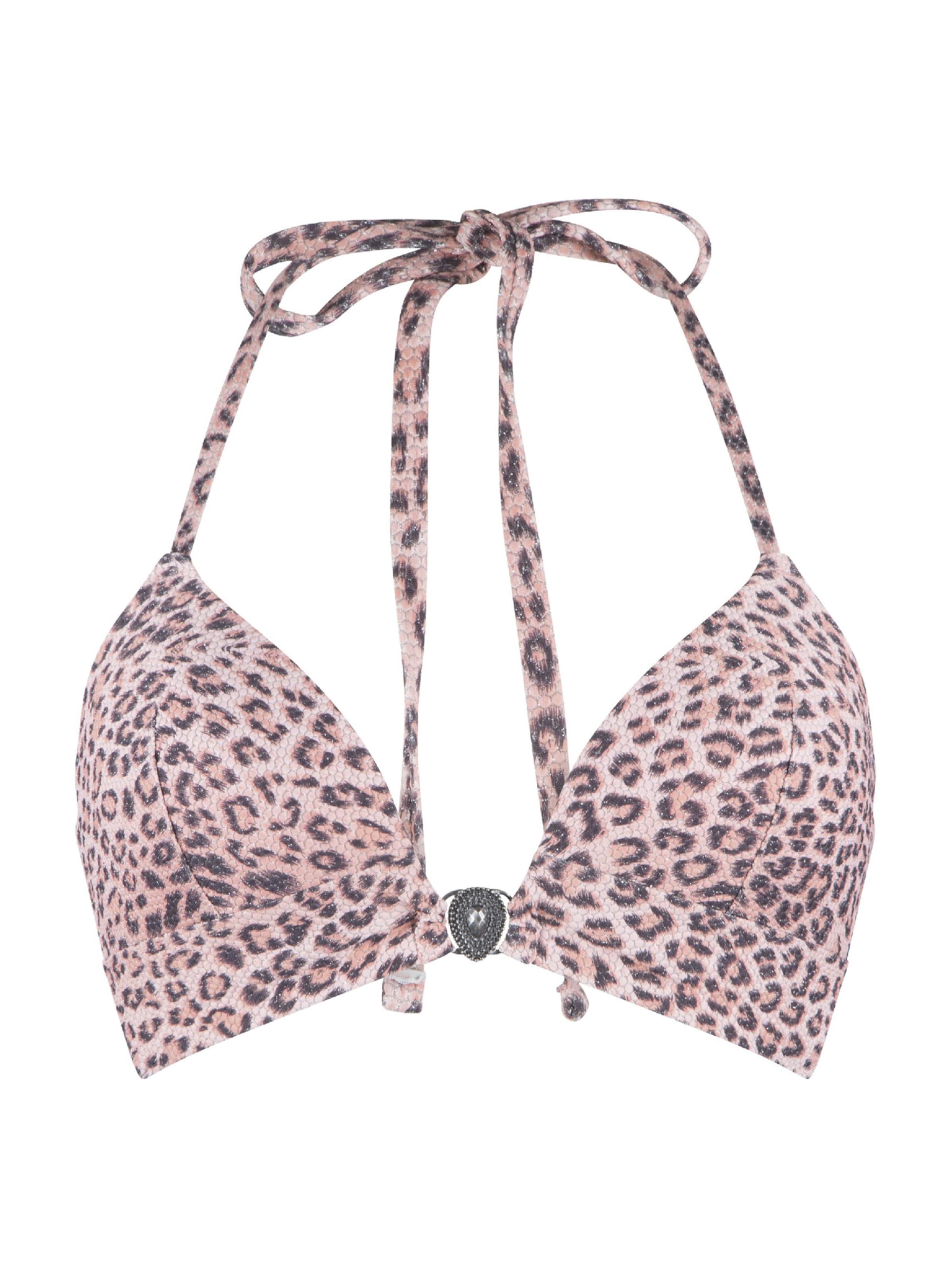 LingaDore Треугольник Верх бикини в Ярко-розовый: спереди