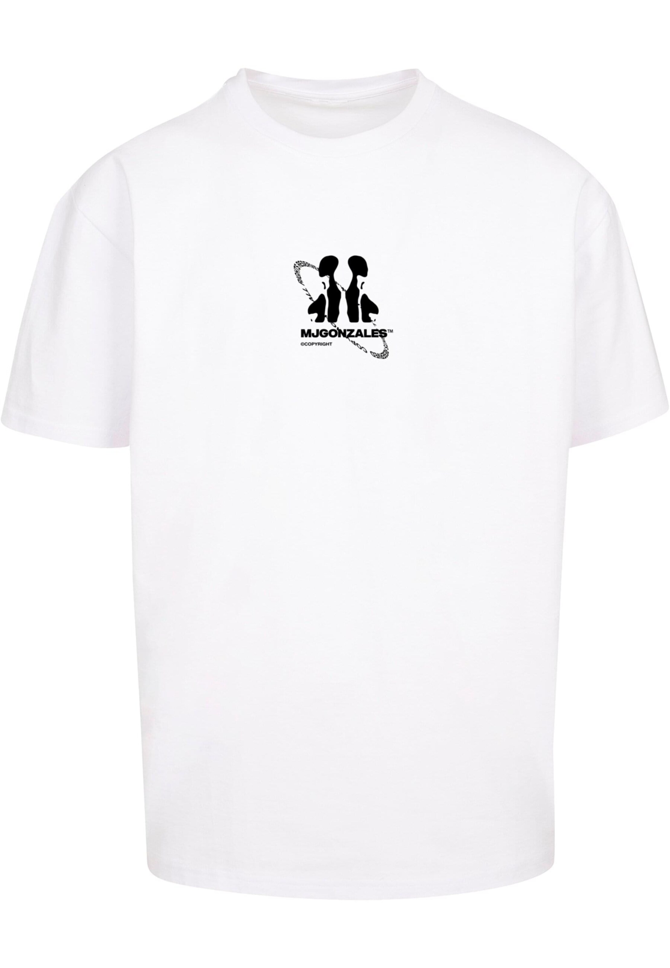 Maglietta 'Circle' di MJ Gonzales in bianco: frontale
