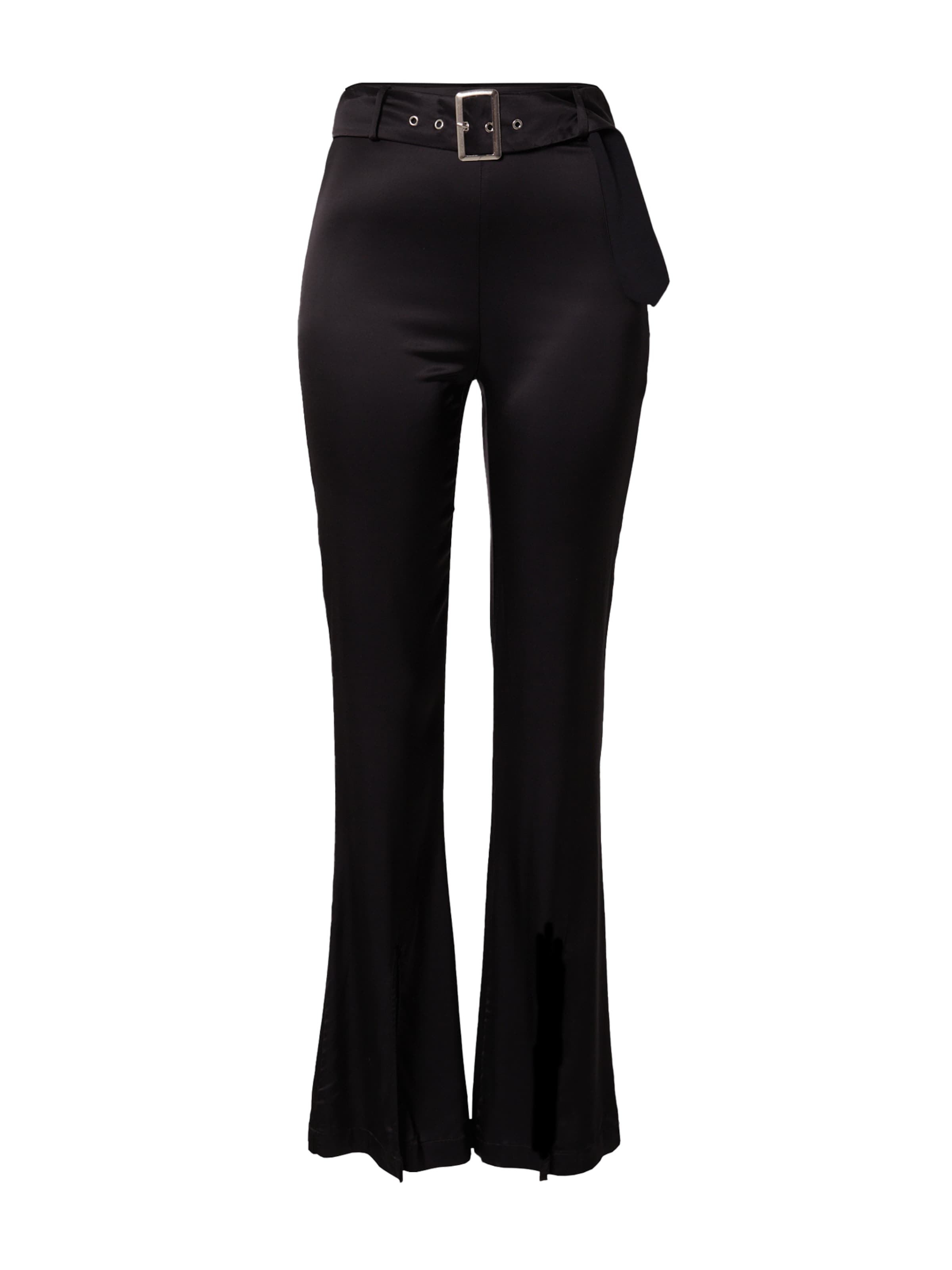 Katy Perry exclusive for ABOUT YOU Flared Pants &#x27;Nancy&#x27; in Black: front