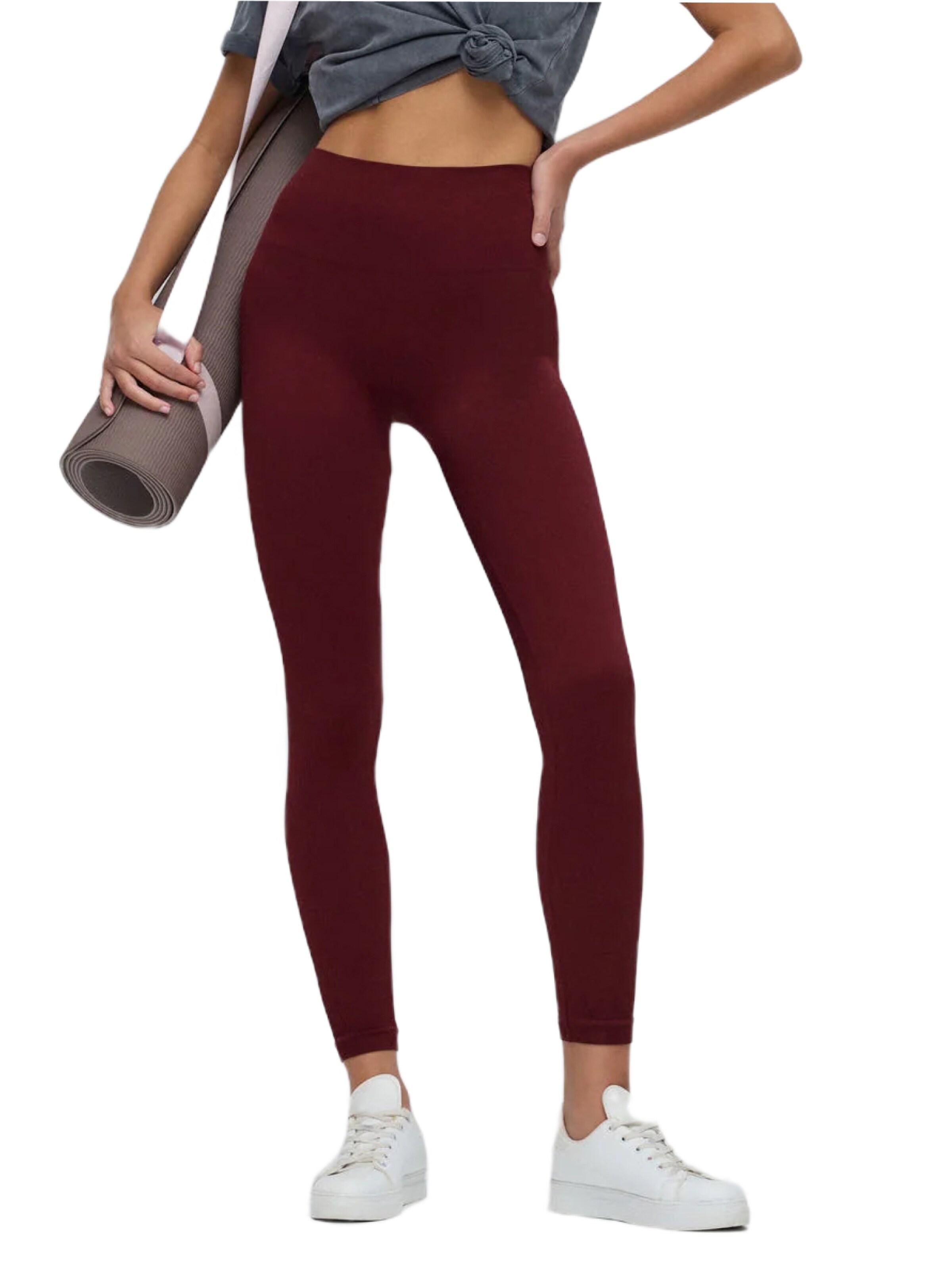 Skinny Leggings No Matter What en rouge : devant