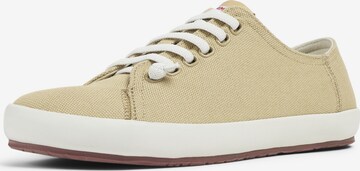 Baskets basses 'Peu Rambla' CAMPER en beige : devant