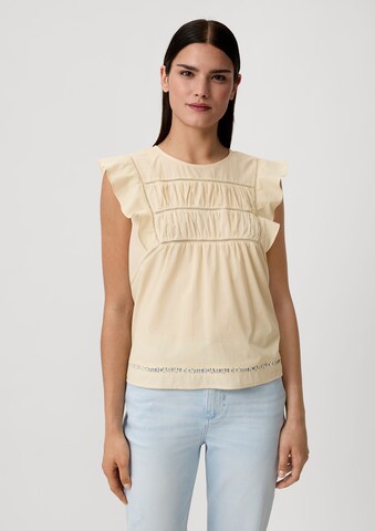 comma casual identity Bluse in Gelb: Vorderseite