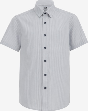 WE Fashion Regular Fit Paita värissä harmaa: etupuoli