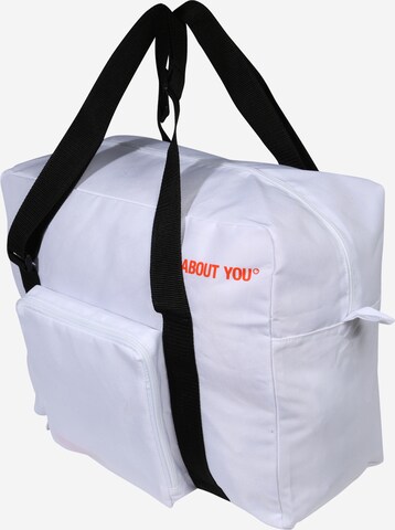 ABOUT YOU - Bolsa de fin de semana 'Icons' en blanco