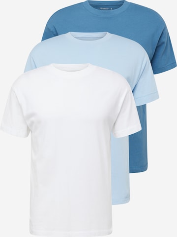 Abercrombie & Fitch T-Shirt 'ESSENTIAL' in Blau: predná strana