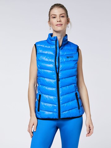 Jette Sport Vest in Blue: front