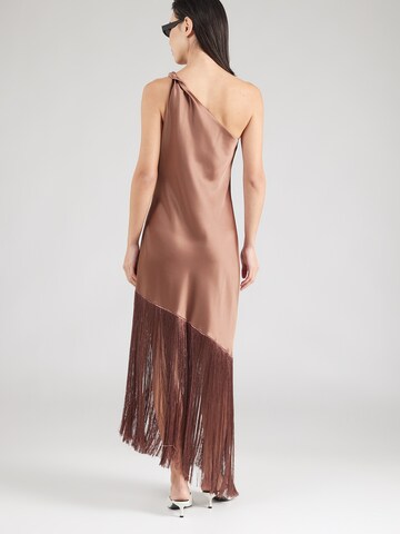 Robe 'KIWI' PINKO en marron