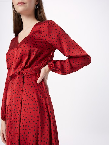 Robe-chemise Mela London en rouge