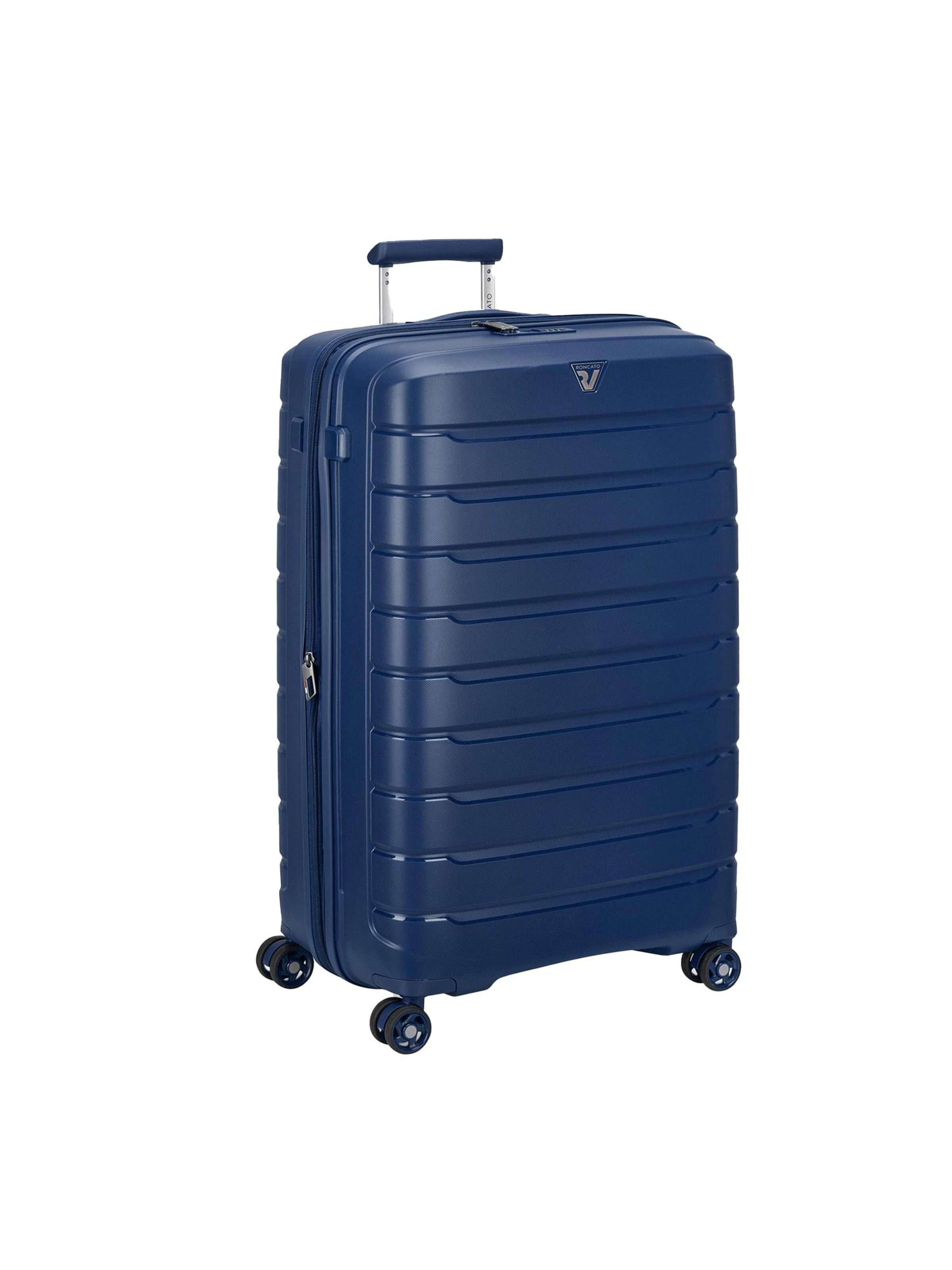 Trolley 'RONCATO TROLLEY GRANDE B-FLYING 4R 78CM EXP Valigie e Trolley' di Roncato in blu: frontale