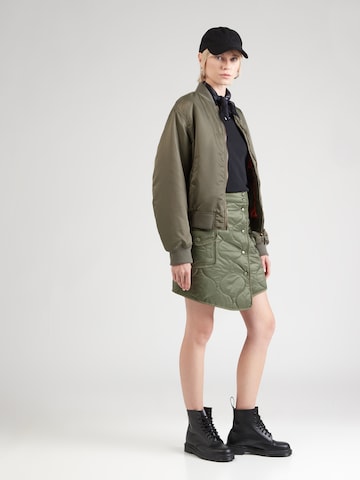 ALPHA INDUSTRIES Kjol i grön