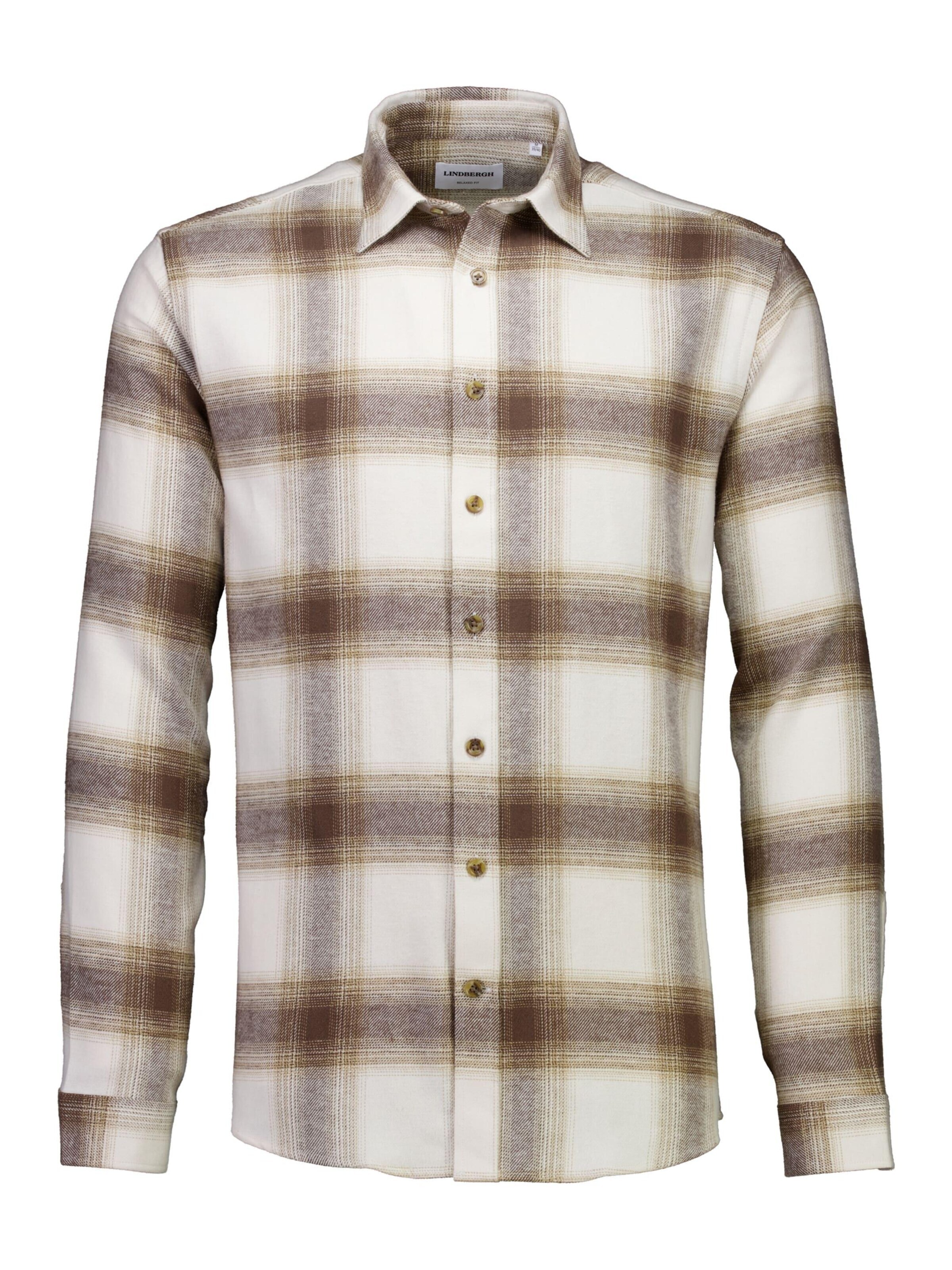 Camicia di Lindbergh in beige: frontale