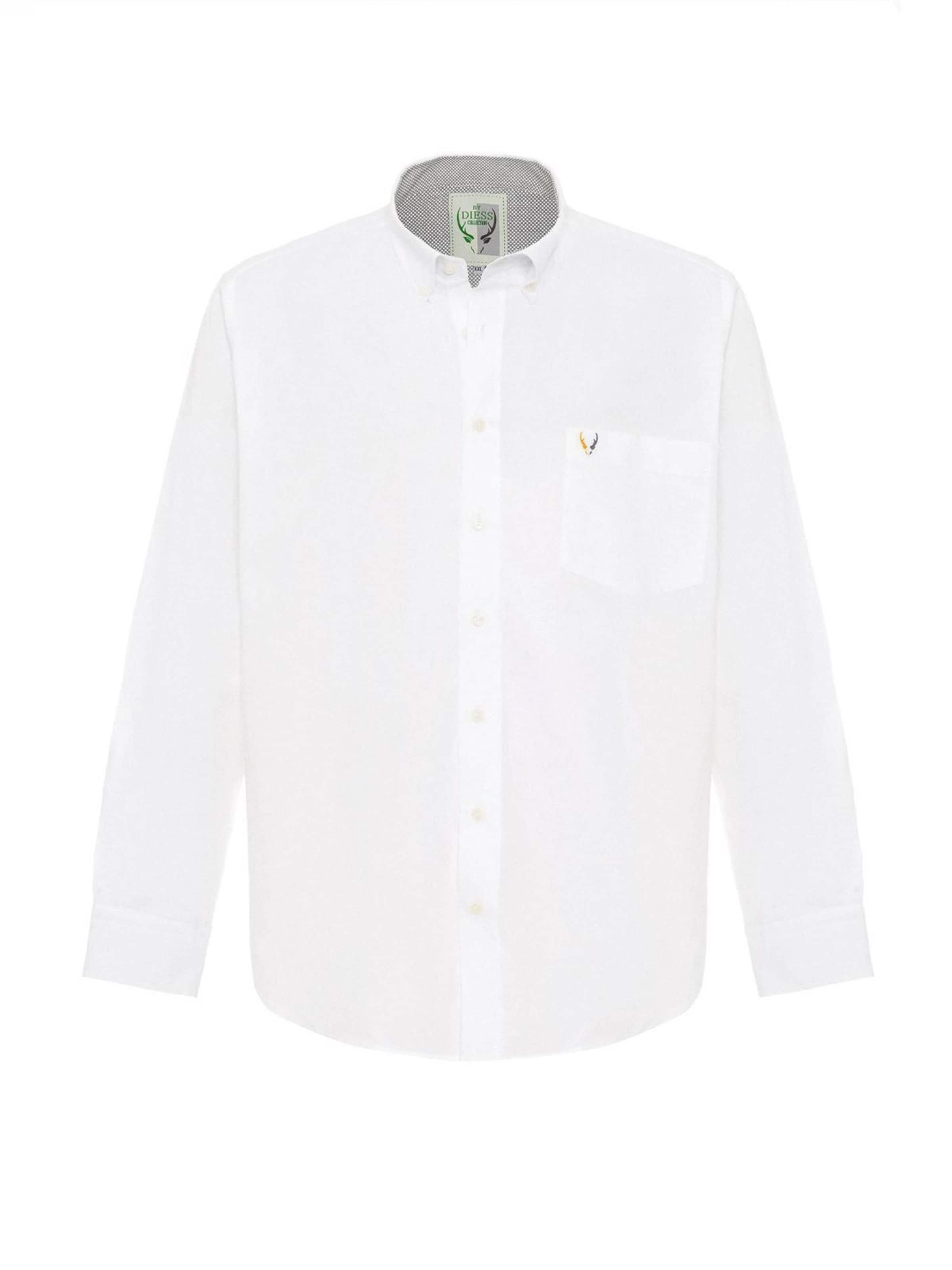 By Diess Collection Средняя посадка Рубашка в Белый: спереди