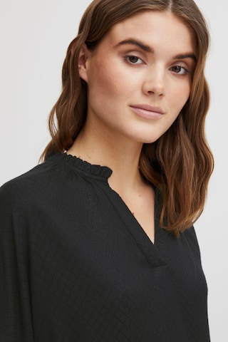 Fransa Blouse 'Nemma' in Zwart