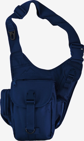 Sac à bandoulière normani en bleu : devant