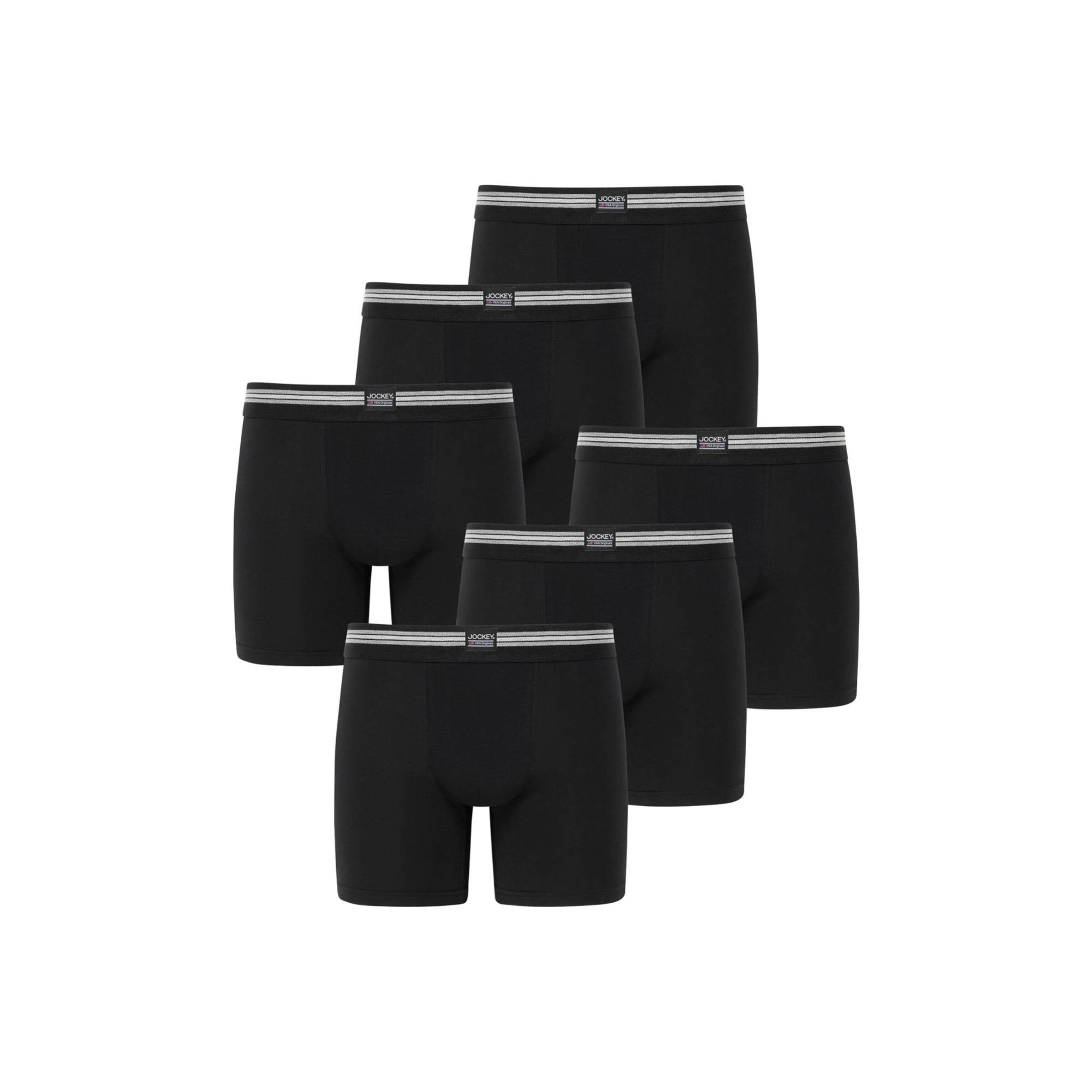 JOCKEY Boxershort in Schwarz: Vorderseite