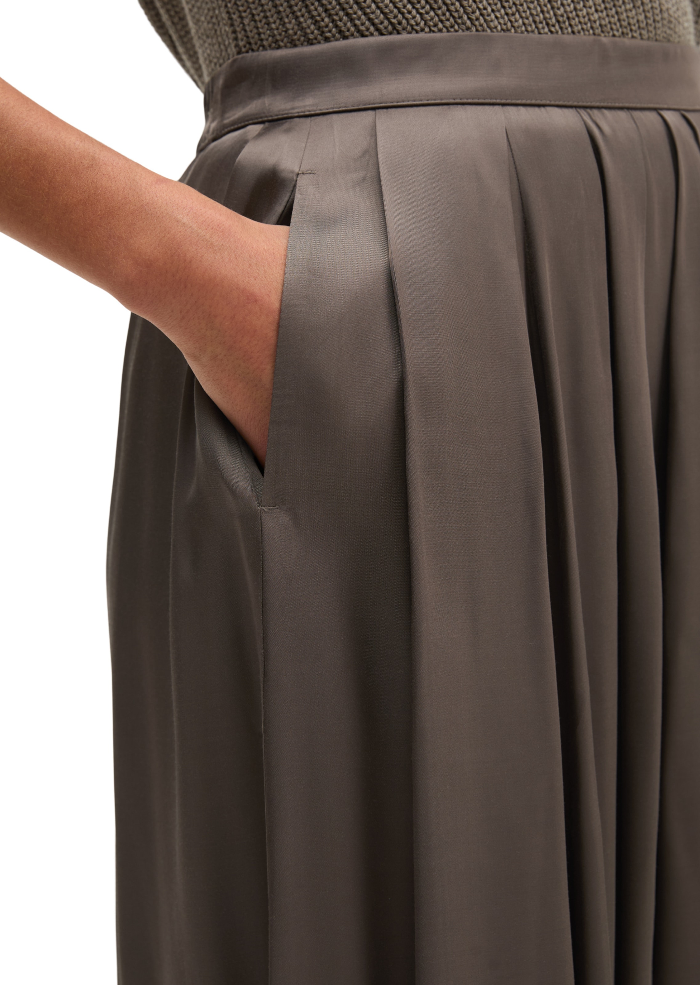 Marc O'Polo Skirt in Brown: side