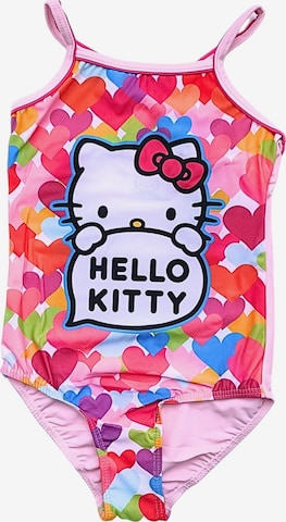 HELLO KITTY Swimsuit 'Hello Kitty' in Pink: front