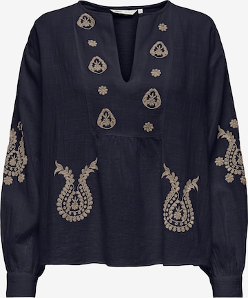 ONLY - Blusa 'ONLMoon' en azul: frente