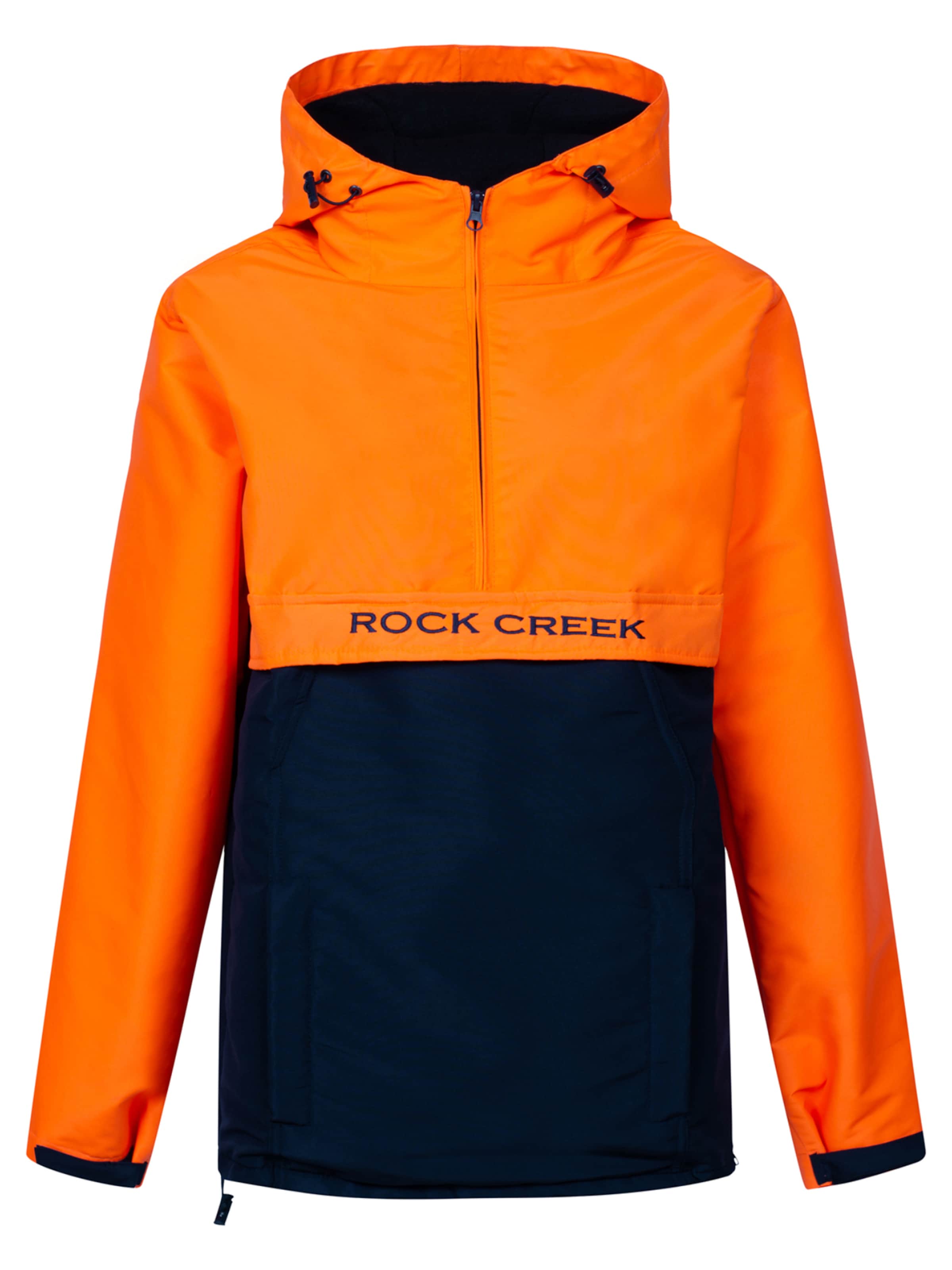Rock Creek Jacke in Orange: Vorderseite