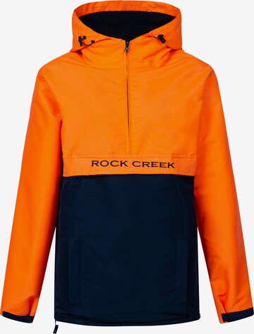 Rock Creek Between-Season Jacket in Orange: front