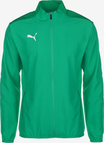 PUMA Athletic Jacket 'TeamGOAL 23' in Green: front