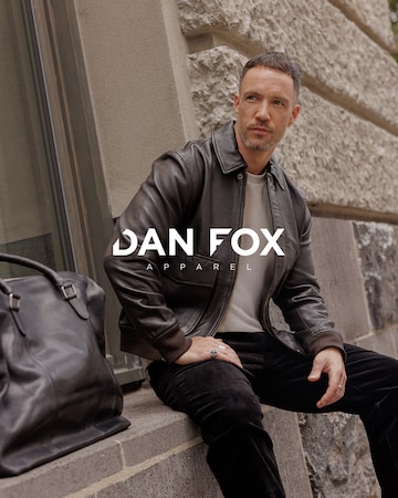 DAN FOX APPAREL Between-season jacket 'Maurice' in Blue