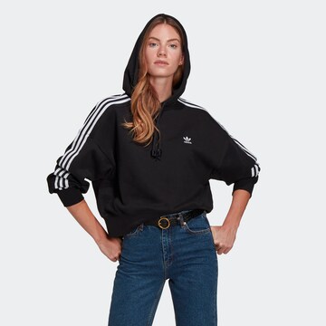 ADIDAS ORIGINALS Sweatshirt in Black: front