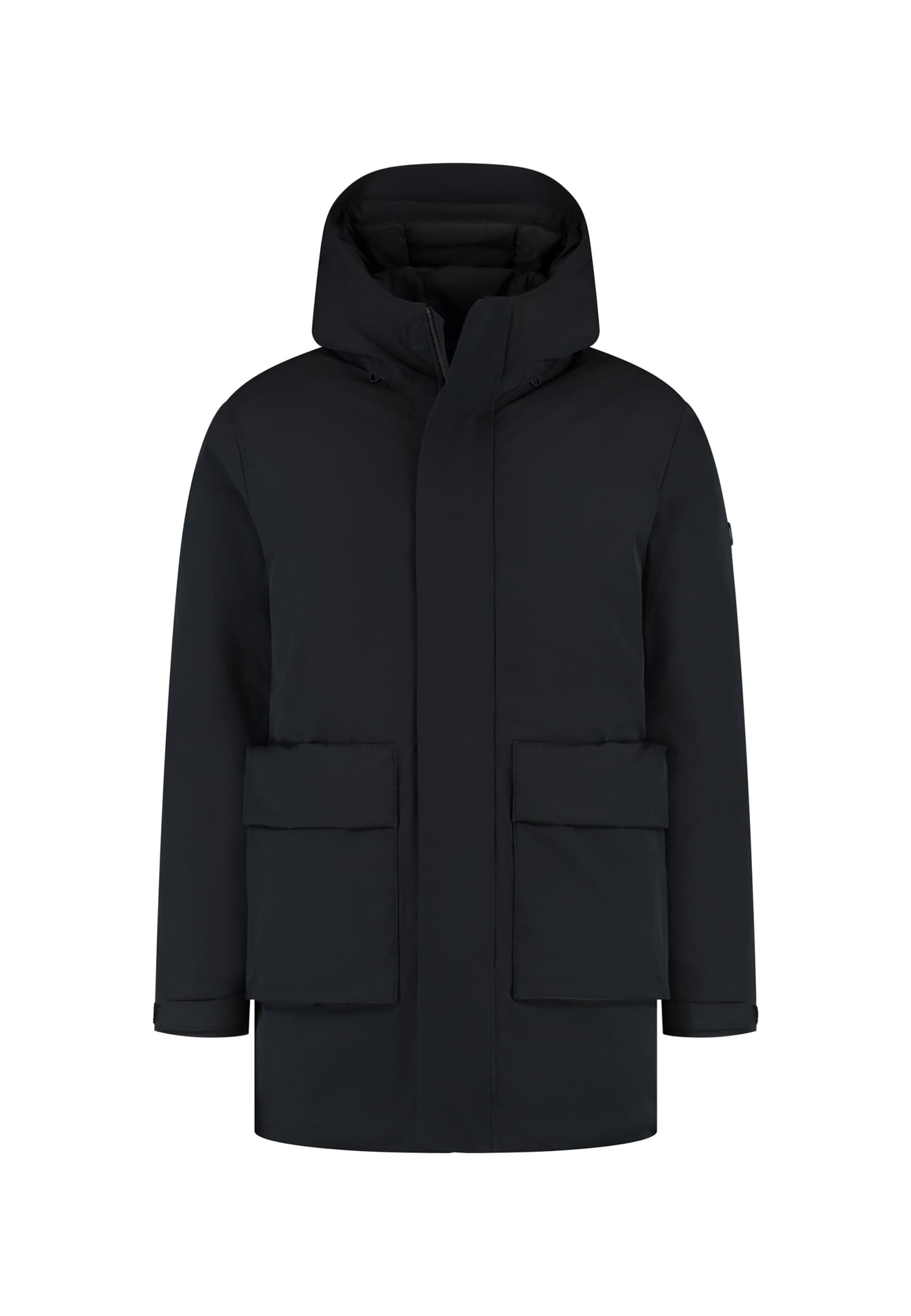 Dstrezzed Winter Jacket 'Blaze' in Black: front