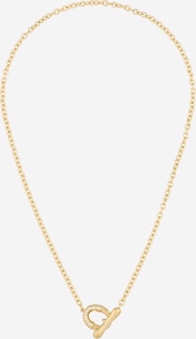 GUESS Ketju '16" LINK PAVE' värissä kulta: etupuoli