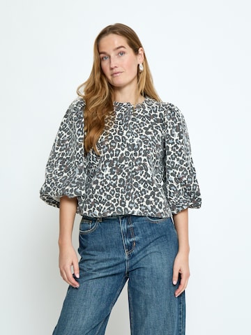 minus Välikausitakki ' MSMalli Short Jacket ' värissä ruskea: etupuoli