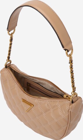 GUESS - Mala de ombro 'Giully' em bege