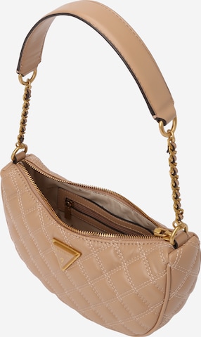 GUESS Schultertasche 'Giully' in Beige