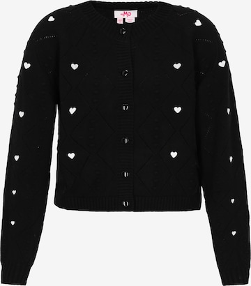 MYMO Kardigán - Čierna: predná strana