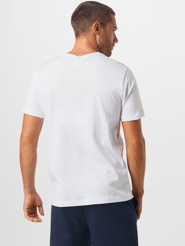 KAPPA Sportshirt 'Caspar' in Weiß