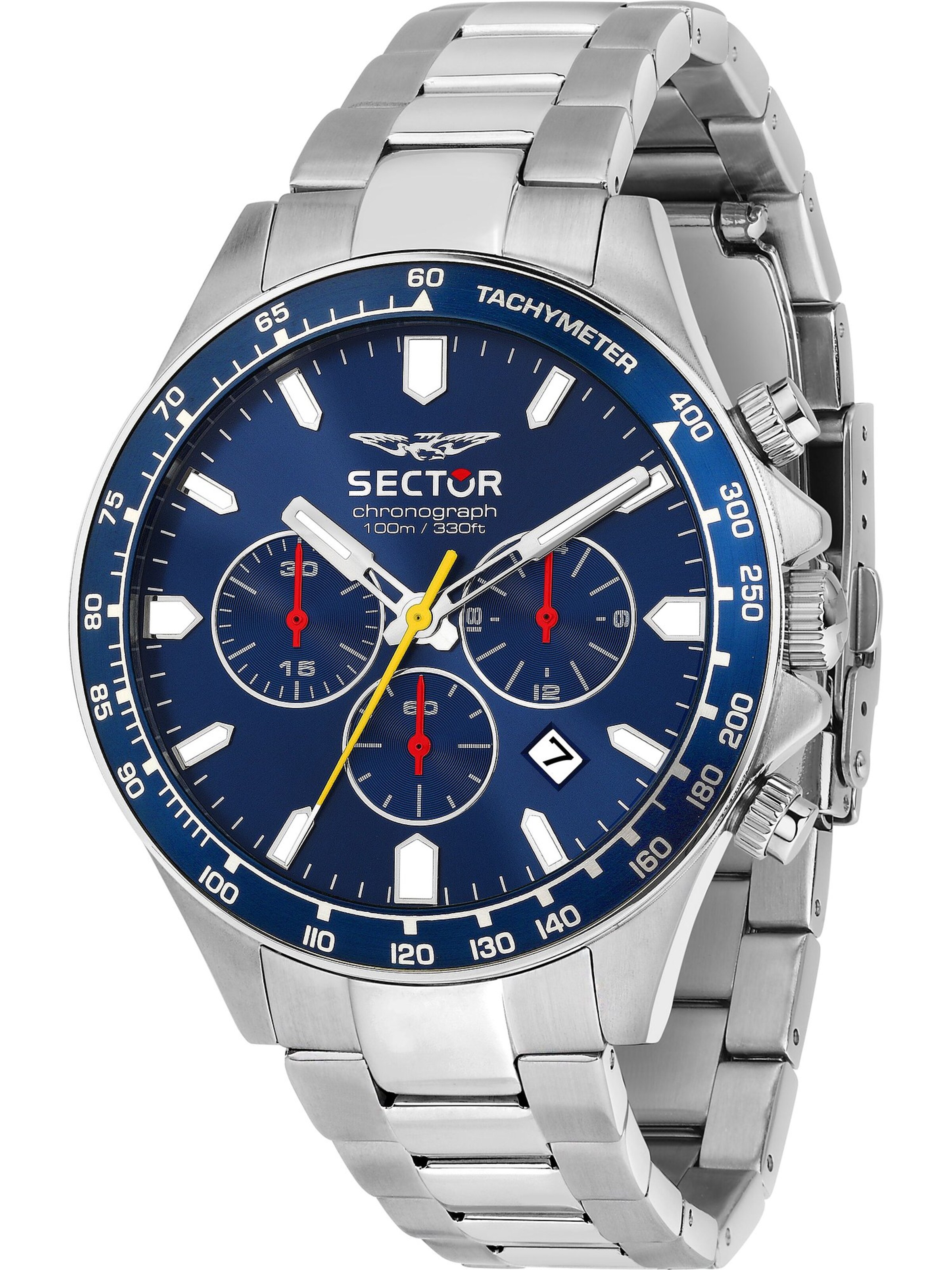SECTOR Uhr in Blau: Vorderseite