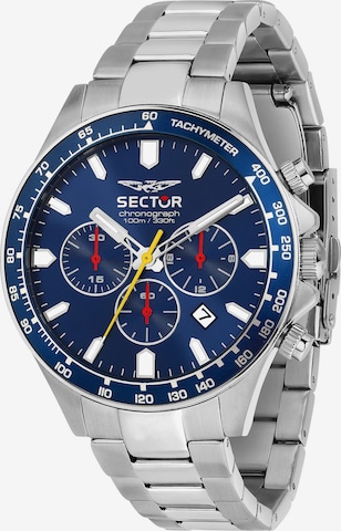 SECTOR Uhr in Blau: Vorderseite