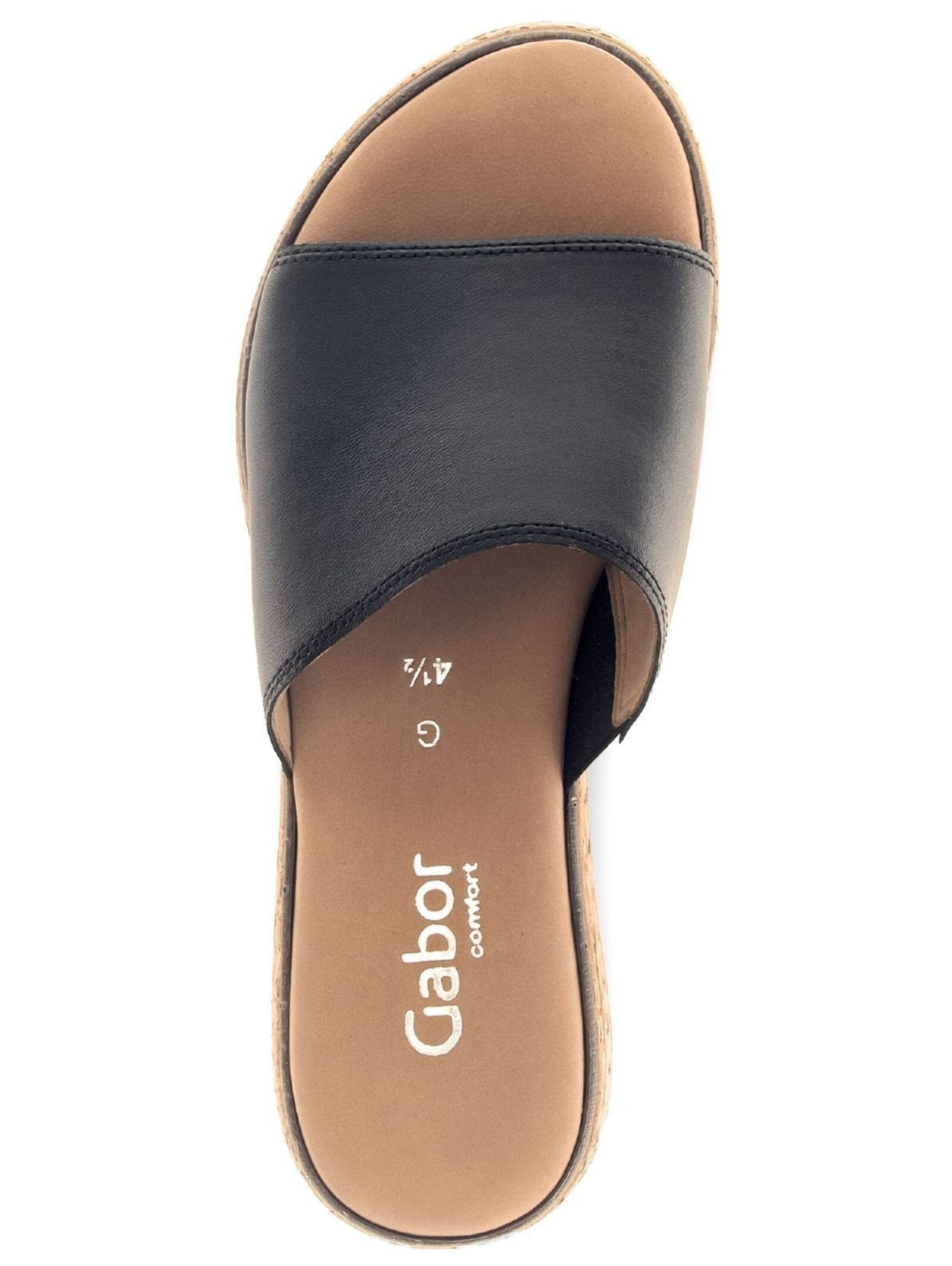 Zoccoletto di GABOR in nero