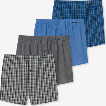 SCHIESSER Boxershorts in Blauw: voorkant